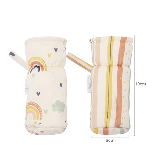 Image of abracadabra Bottle Cover (Set of 2) - Rainbow