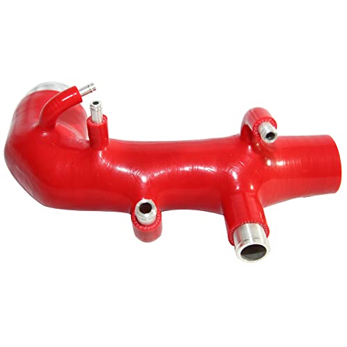 Emusa Silicone Turbocharger Inlet Hose Replacement For 2002-2007 Su-Baru Impreza Wrx Sti (Red) #TOP14