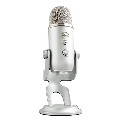 Røde Nt-USB vs Blue Yeti: lo scontro fra i migliori microfoni USB più venduti 3 Logitech for Creators Blue Yeti Microfono USB per Registrazione, Streaming, Gaming, Podcasting su PC e Mac, Mic a Condensatore per Laptop o Computer, Effetti Blue VO!CE, Stand Regolabile - Argento