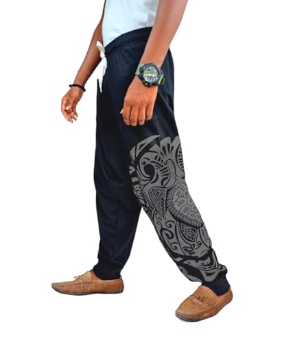 Image of Unisex Harem Pants (Trousers) for Adults (Pack of 2) Multi Colors