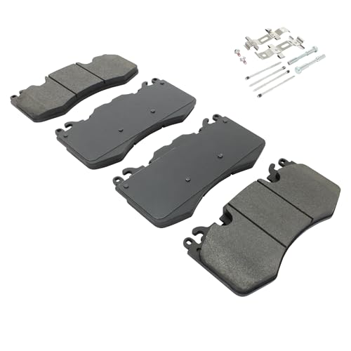 Image of QUALITY-BUILT Front Semi-Metallic Brake Pads, Black Series 1003-1426M, Compatible with 2010-2025 Land Rover (Defender 110,Defender 130,Defender 90,Discovery,Range Rover,Range Rover Sport)