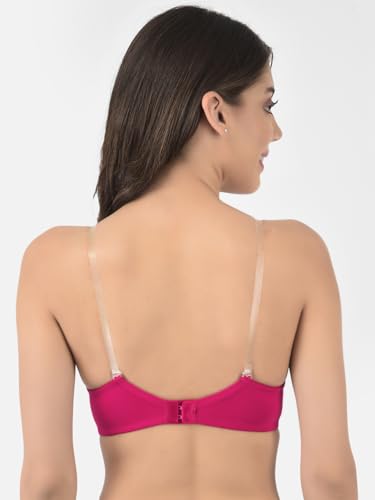 Image of Softline Women's Cotton-Rich Wire-Free Padded Bra | Full Coverage, Seamless & Breathable for Everyday Comfort | Soft Fabric with Supportive Fit for All-Day Wear