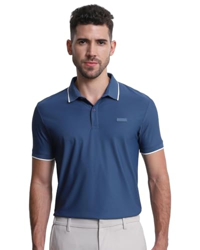 Image of MUFTI Black Solid Polo T Shirt