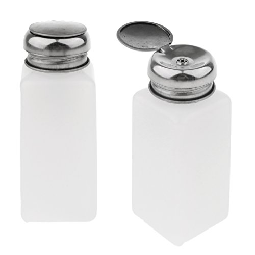 2xFlüssigkeit Alkohol Press Nagellackentferner Dispenser Reiniger Pumpflasche - 250ml – Bild 7