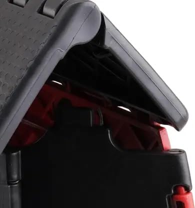 Image of 18 Inch Super Strong Folding Step Stool to Support Adults. Opens Easy with One Flip. Great for Kitchen, 90 kg Capacity, Bathroom, Bedroom, Kids or Adults (Multi, Pack of 1)