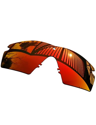Verres rechange Oakley M Frame 2.0 Fire Red haute définition