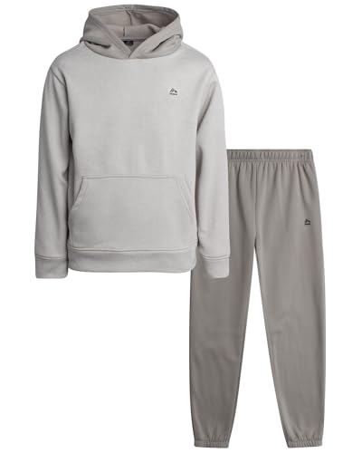 RBX Boys Sweat Suit Set - 2 Piece Performance Fleece Pullover Hoodie and Athletic Jogger Sweat Pants for Boys (Sizes: 2T-12)