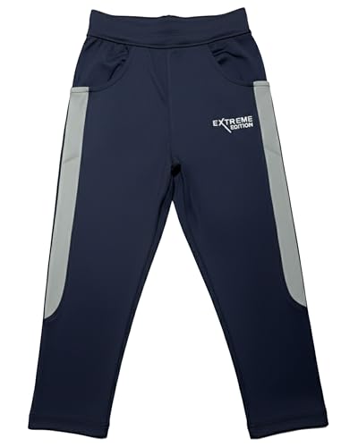 Image of Boys Regular Fit Track Pants, 4Way Stratchable Pants for Sports Activities and Routine Wear Active Wear Lower for Kids Boys (Pack of 2)