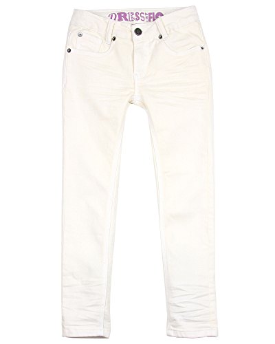 Girl's Jogg Jeans Cream, Sizes 6-14