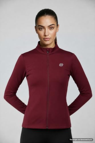 Image of PUMP'D Women's Jacket | Slim Fit | Thumb Hole Open Sleeve | With zipper | Perfect for workout