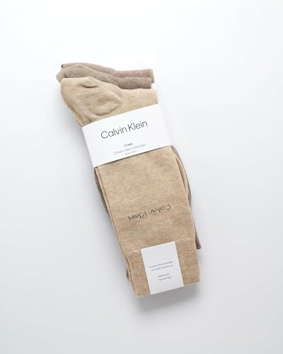 Calvin Klein Men's Dress Socks - 3 Pack Patterned Crew Socks2