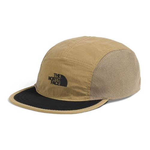 The North Face Class V Camp Hat - Moisture Wicking Ball Cap for Men & Women Breathable Mesh Underbrim & Side Panels Cedar/TNF Black One Size