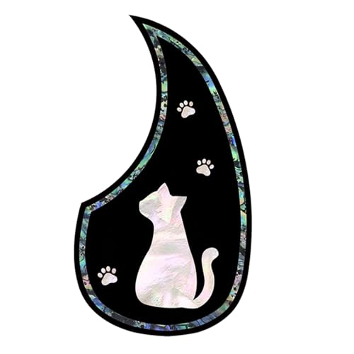 アコースティックピックガード - 弦楽器用耐傷ステッカー - ヴィンテージ風耐傷ガードステッカー アコースティックギター修理用