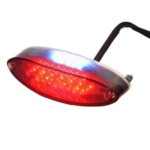 Feux arrière à LED pour moto avec éclairage de feu stop de signalisation et indicateurs universels