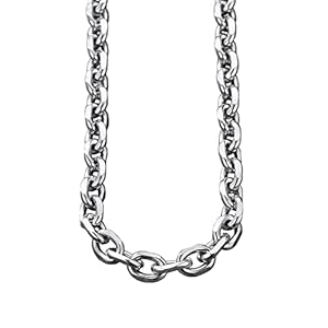 316L Stainless Steel Chain for Men/Women, Cable Link Necklace, 3/5/7/9/12MM Width, 18-30″ (Send Gift Box)