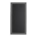 DesignOvation Wyeth Framed Burlap Pockets Wall Organization Board, Gray