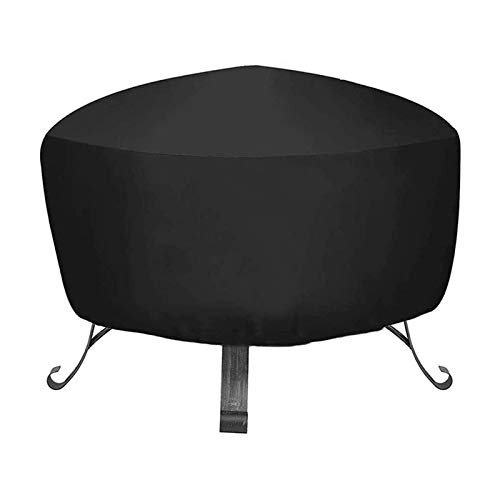Grill Abdeckhaube,mit Belüftungslöchern, Wasserdicht, Winddicht, Ultraviolett, Hochleistungsfähig, Reißfest Oxford Grillabdeckung Aus Stoff, Rund