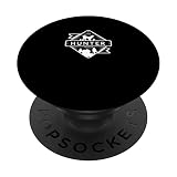 chasseur chasse cerf forêt arc chasse chien chasse PopSockets PopGrip Interchangeable