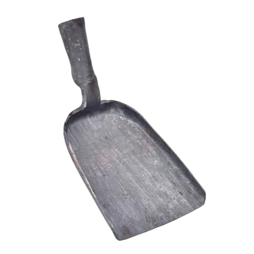 WESIEVYA Per Cenere in Acciaio Paletta Per e Stufa Utensile Per Pulizia Cenere Manico Per Estensione Resistente e Durevole Per Uso Lungo Termine