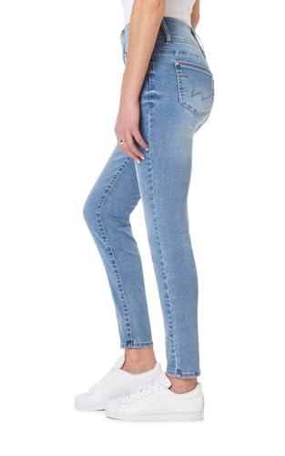 WallFlower Womens Sassy Ankle Skinny High-Rise Insta Soft Juniors Jeans2