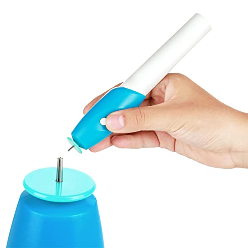 Elektrischer Quilling-Stift, 3D-Papierwerkzeug-Set mit Schlitzwickler und Curling-Origami-Set für Kunst- und Bastel-Heimdekorationen