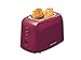 Oursson TO2145D/DC Toster, 2 szczeliny, 7 poziomów brązowania, funkcja podgrzewania i rozmrażania, cyfrowy panel sterowania, 800 W, Bordeaux