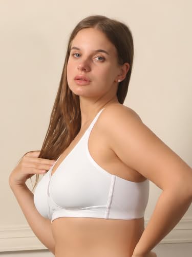 Image of SOIE Women's Full Coverage Minimizer Bra|Non Padded, Non Wired,Nylon Spandex |Broad Cushioned Straps,High Side Coverage & Side Support