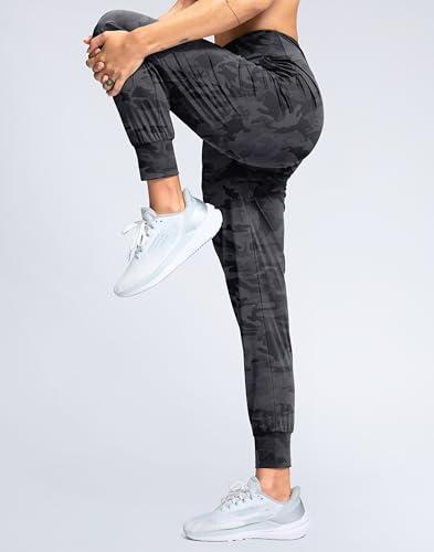 Image of SANTINY Women's Joggers Pants with Pockets Lightweight High Waisted Athletic Gym Workout Pants for Women Yoga Travel