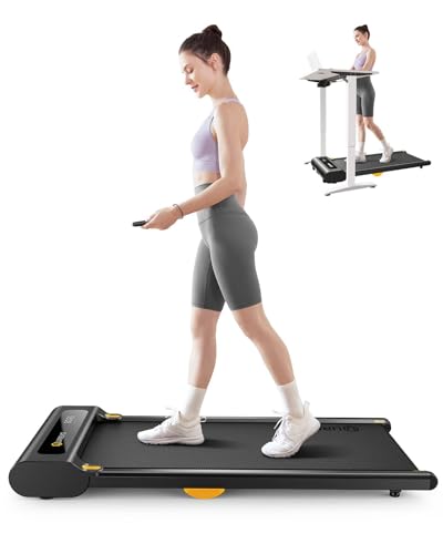 Urevo SpaceWalk Lite Walking Pad Under Desk Treadmill Remote Control