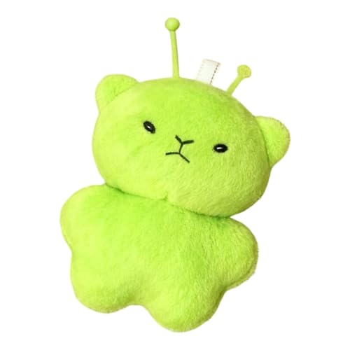 Porte-clés Alien vert fait main | Peluche douce de qualité supérieure