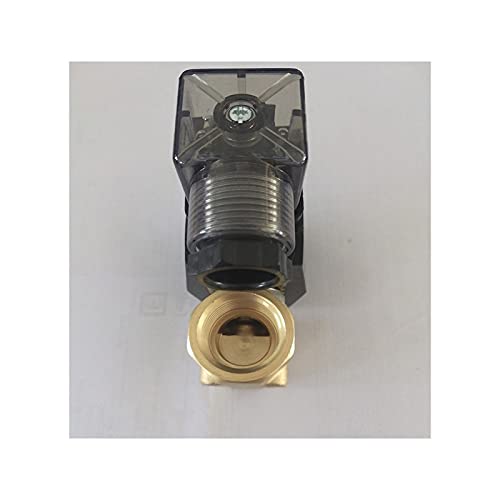 Válvula solenoide latón G1/2 AC 110V de acción directa N/C para control de agua 3