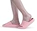 Weweya Shower Slippers Women Men Lightweight House Slides for Bathroom Dorm Beach Gym Pink Women Size 9 Men Size 7