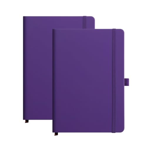 Carnet de notes ligné A5 reliure rigide cahier écriture papier 100g bureau