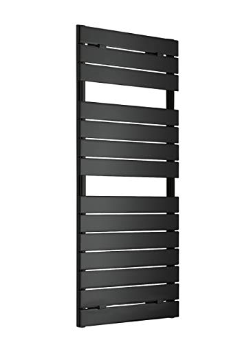 Radiador Toallero de agua de diseño en acero Antracita