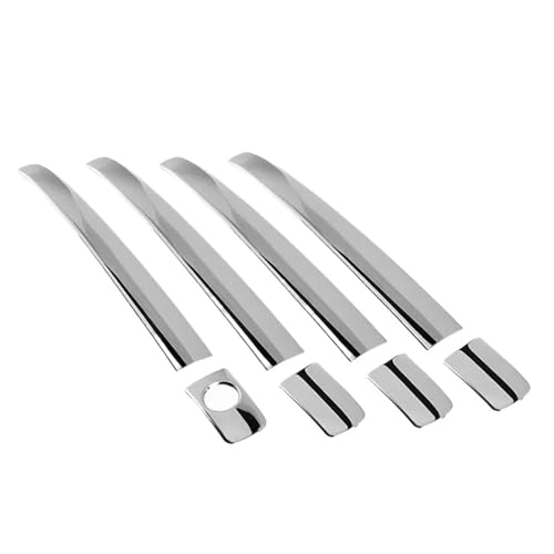 Couvercle de poignée de porte externe Mazda CX-7 acier inoxydable au fini chrome miroir
