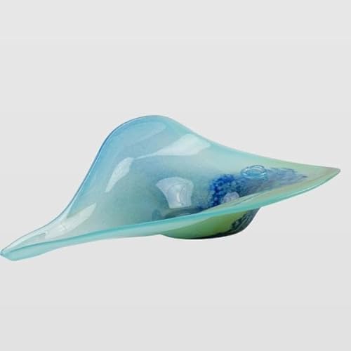 Preisvergleich Produktbild AGL0234 - Glasschale SHELL blau