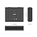 CACAGOO Biometric Gun Safe, Smart Pistol Safe for Home, Handgun Safe Quick Access with Auto Open Lid, Black