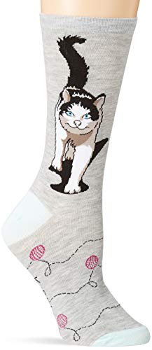 Image of K. Bell Socks womens Retro Varsity Lettuce Crew
