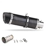 Silencieux d'échappement pour moto Pour Yamaha FZ6N, FZ 6N, R1, R6, R3, 51 mm, silencieux, raccord intermédiaire, adaptateur.
