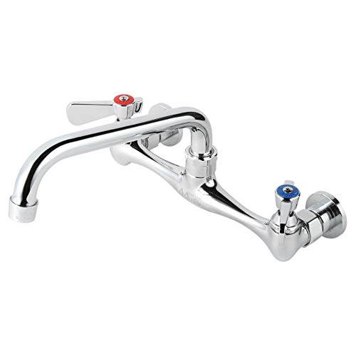 EquipmentBlvd AA Faucet AA-708G NSF Wall Mount Commercial Duty No Lead Faucet (8" Swivel Spout) EquipmentBlvd AA Faucet AA-708G NSF Wall Mount Commercial Duty No Lead Faucet (8" Swivel Spout)