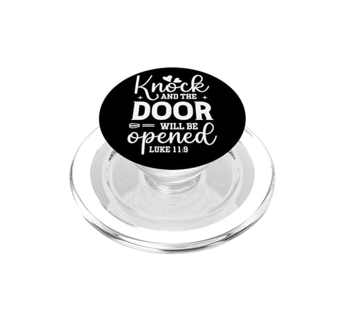 Lucas 11:9 PopSockets PopGrip para MagSafe un regalo con significado
