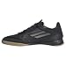adidas Unisex's F50 League Football Boots Indoor, Core Black Iron Met Gold Met, US 11.5