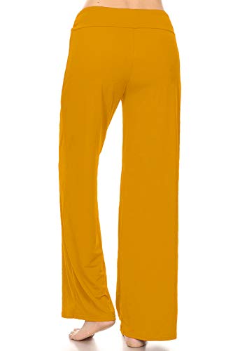Image of Leggings Depot Women's Wide Leg Drawstring Pajama Pants for Lounge, Sleep