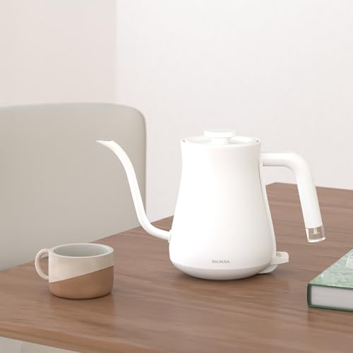 BALMUDA The Kettle Tetera Eléctrica 0.6L Blanca miniatura 2