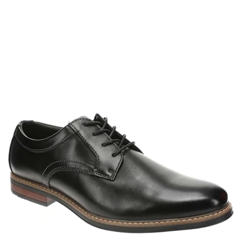 Image of Nunn Bush Men's Carmelo Plain Toe Oxford Classic Modern Formal Plain Toe Lace Up Dress Casual Shoes
