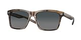 Costa Del Mar Mens Aransas Round Sunglasses, Salt Marsh/Grey Gradient Polarized 580G, 58 mm