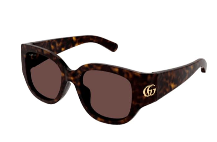 Gucci GG1599SA 002 Havana/Brown Cat-Eye Woman's Sunglasses