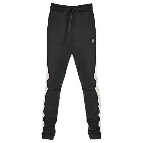 Fila Vintage Setter Settanta Track Pant in Black and Khaki Cover