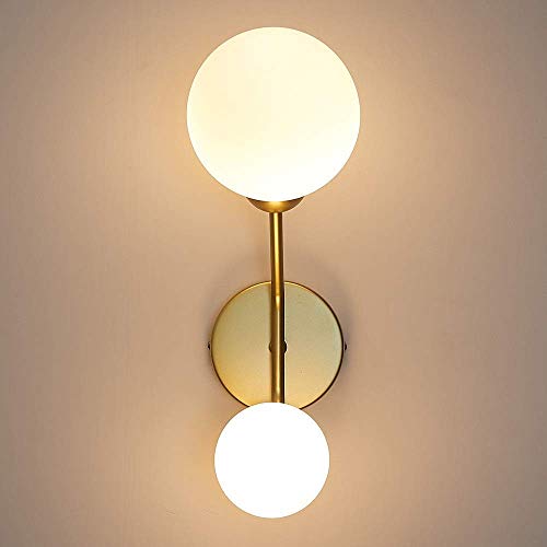 Lámpara de pared de metal compacta de 34 cm que soluciona la falta de espacio 4