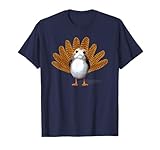 star wars porg thanksgiving turkey t-shirt